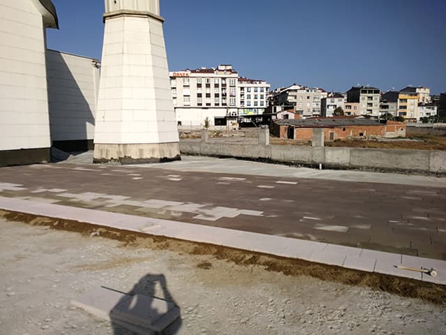 KIRAÇ MERKEZ CAMİİ - SERT ZEMİN VE DUVAR KAPLAMA-ESENYURT